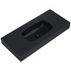 Elita DIMPLE Umywalka 100 ścienna MARMUR BLACK MATT 168863 / RE041000027160